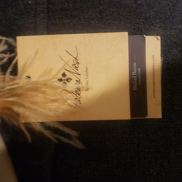 PATRICIA NASH BOHO WITH FEATHERS NEW WITH TAGS - Picture 2 of 4